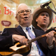 Buffett at his 2010 shareholders meeting.